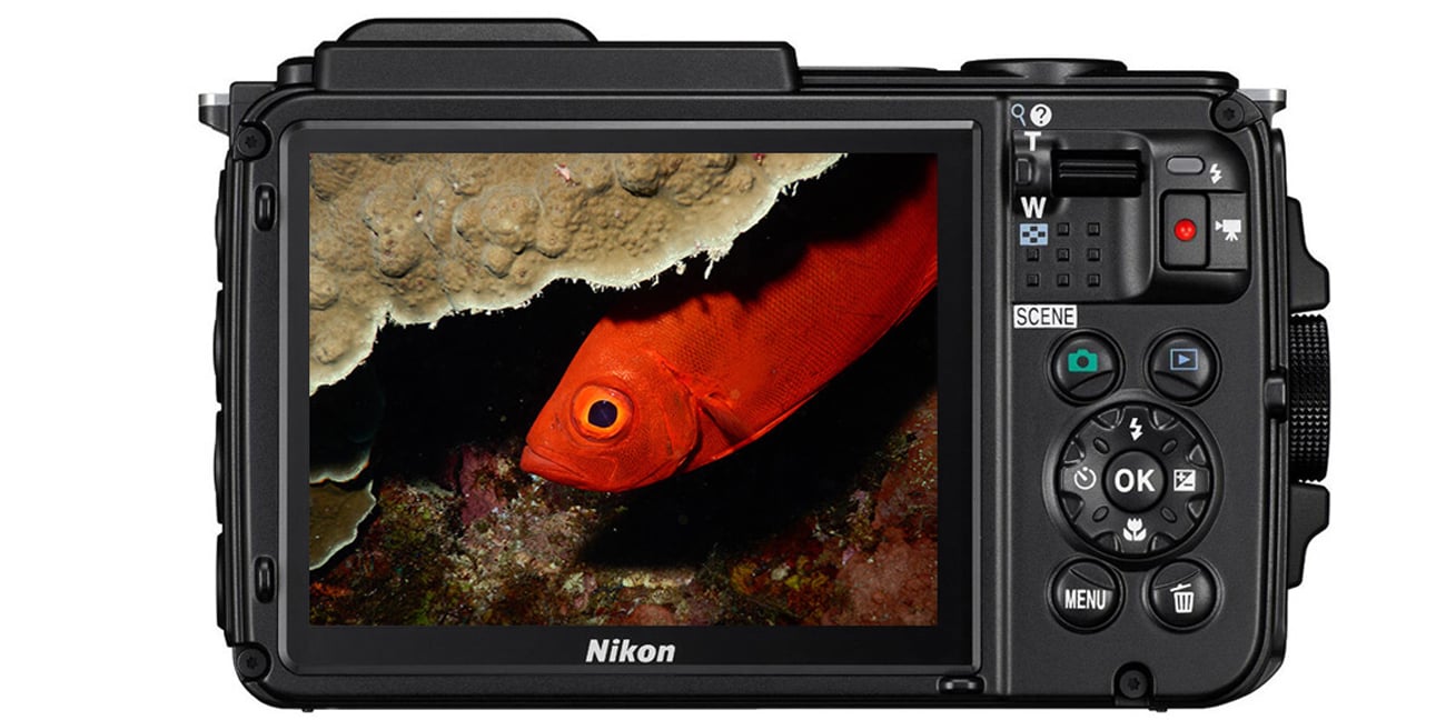 Nikon Coolpix AW130 niebieski - Aparaty kompaktowe - Sklep